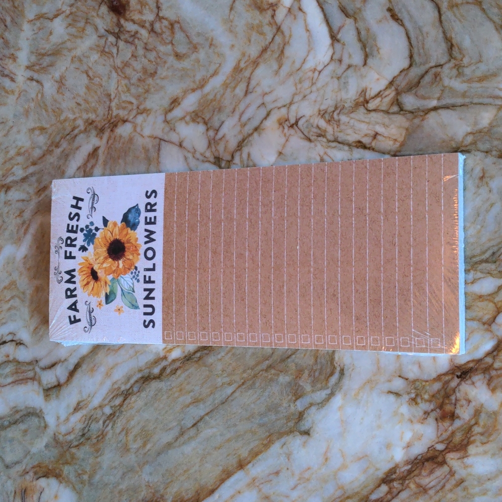 Pad of Paper FARM FRESH SUNFLOWERS